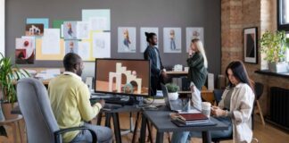 How Technology is Revolutionizing Your Coworking Space Experience modern office with coworking space