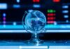 Top Security Features Modern Trading Platforms Use crystal globe with stock information showing modern trading platforms