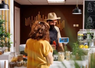 How a Digital Marketing Agency Drives Restaurant Growth Owner focusing on restaurant growth in an open air shop