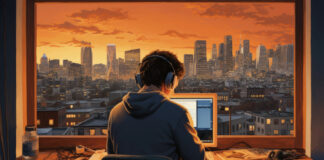 The Future of Work: Automation and AI in the Workplace man at desk using AI in the workplace