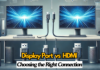 DisplayPort vs HDMI: Choosing the Right Connection DisplayPort vs HDMI