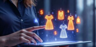 How Toronto’s Web Design and SEO Firms Boost Brand Online Visibility brand online visibility with dresses graphics hovering over a tablet