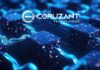 Coruzant Technologies: Bringing Emerging Tech to Media and Publishing Coruzant Technologies graphic of blue connected blockchains