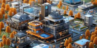 Cost-Saving with Smart Building Platforms: ROI and Long-Term Benefits smart building platform shown by a future city