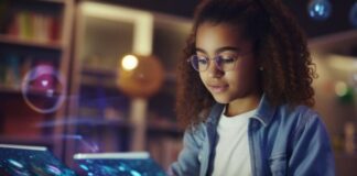 From Fiction to Fact: How AI is Changing the World of Education student using AI in the world of education