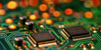 Blockchain in Supply Chain: A Practical Guide to Electronic Part Authentication supply chain with electronic part authentication, shown with computer chips