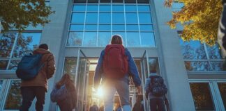 The Role of AI Detection in Academic Integrity students walking to class for academic integrity