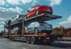 How IT Innovations Are Revolutionizing the Auto Transport Industry a truck in the auto transport industry moving cars