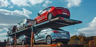 How IT Innovations Are Revolutionizing the Auto Transport Industry a truck in the auto transport industry moving cars