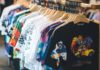 How to Sell Custom Merchandise Online: A Step-by-Step Guide Row of t-shirts with custom merchandise online logos
