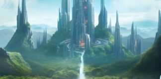 Microsoft’s Nuclear Power Play: Fueling AI and a Greener Future Greener future with boy looking at future green world