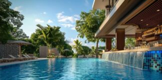 AI-Driven Pool Care: Adjusting Chemicals Before Issues Arise outdoor pool with perfect pool care