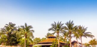 Top Technology Features That Make Property Investment Easier Property investment in UAE shown with a house and a pool