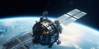 Revolutionizing Connectivity: Future of Satellite Industry Solutions Satellite orbiting Earth while revolutionizing connectivity