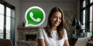 WhatsApp Business API: Powering AI-Driven Sales & Marketing Automation woman using WhatsApp for AI-driven sales