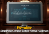 Formalizer: Simplifying Complex Text for Formal Audiences Formalizer