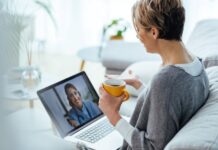 Telehealth & Digital Platforms: Expanding Access to Mental Health Patient and therapist using access to mental health telehealth