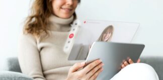 How Online Therapy is Changing the Way People Seek Help woman using technology for online therapy