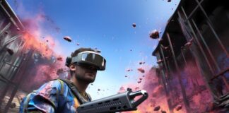 Unlock Game-Changing Visuals: Top 3D Outsourcing Studio Secrets 3D studio secrets for gamers, show with game character shooting a gun