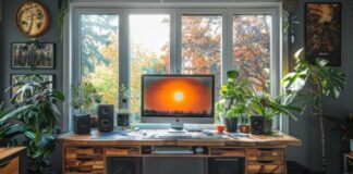 How to Use Residential Proxies: What is it and Why Should You Use it? how to use residential proxies, shown with home office and computer facing a window
