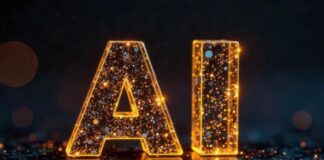 AI-Powered Text to Speech Enhances Chatbots for Better User Engagement AI-powered text to speech, shown with sparkling AI letters with black background