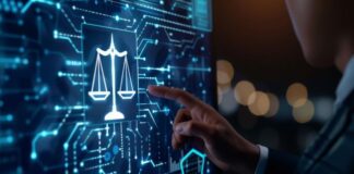 EAMS Case Search: Proven Strategies for Accurate Results in 2025 EAMS case search, shown with man at giant screen with legal images