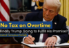 No Tax on Overtime: Finally Trump Going to Fulfill His Promise? No Tax on Overtime