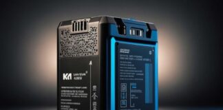 Beginner’s Guide to V Lock Battery Guide to V Lock Battery, black with blue lights