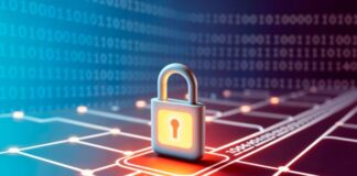 Managing Browser Extensions: Best Practices for Security & Performance security of browser extension, shown with a stylized lock on a graph