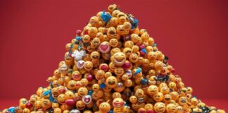 How to Use Emojis and Symbols in Emails Without Hurting Deliverability emojis and symbols in a pile with a red background