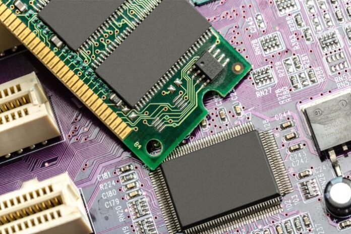 The future of GPUs, shown with computer chip
