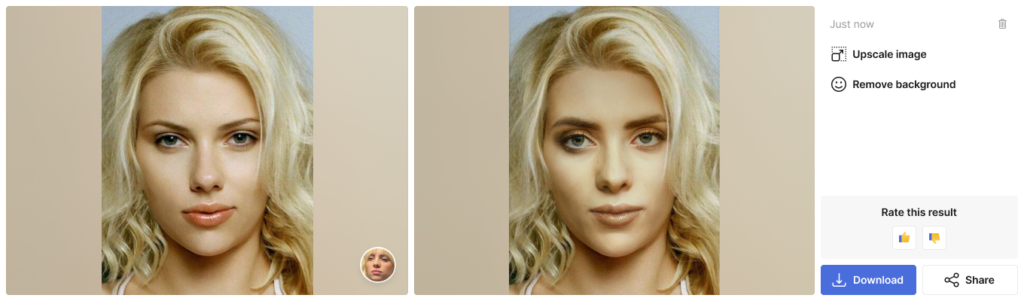 face swapper screenshot