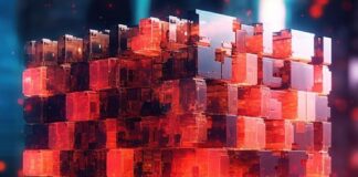 Proven Tips for Effective Blockchain Research in Crypto Research in Crypto blockchain technology graphic, with red blocks