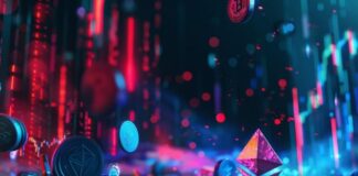 5 Alternative Cryptocurrencies That Could Outperform Bitcoin in 2024 invest in alternative cryptocurrencies, shown with stylized investment world with bitcoins