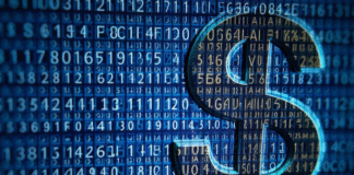 DeFi Explained: How Blockchain Banking is Transforming Finance ForeverĀ blockchain banking with zeros and ones surrounding a giant dollar sign