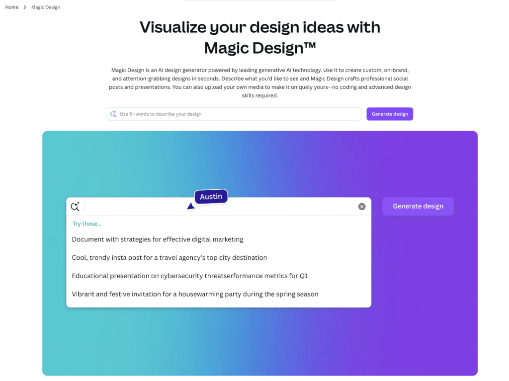 Canva screenshot