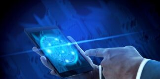 DeFi’s $351 Billion Boom: Top Investment Opportunities for 2025 investment opportunities, shown with blue bitcoin symbol on smart phone