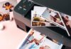 Printbox Review: The All-in-One Solution for Online Photo Product Sales online photo products by Printbox, shown with color printer and photos