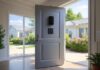 How Smart Doors Are Reshaping Home Security in 2025 smart door in house, with safety hardware