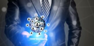 Smart Lead Management & Intake Services: Fuel Clients Lead with Accuracy smart leads in hovering graphic over smartphone