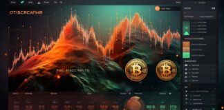 Master Crypto Charts: Technical Analysis Secrets for Profitable TradingĀ crypto charts observed through technical analysis. Shown with stylized red line graphs