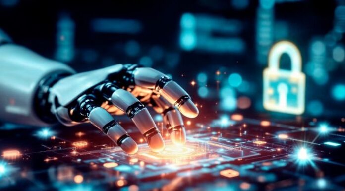 The Three Shields: How Smart Data Protection Saves Businesses the three shields of security as shown by robot hand and lock symbol