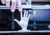 CNC Machining vs. 3D Printing: Which Method is Better for Prototyping? is 3D printing better for prototyping, shown with 3d hand
