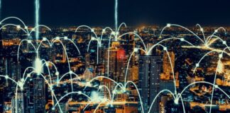 Building High-Efficiency Networks for Today’s Always-On Operations high-efficiency network in city at night