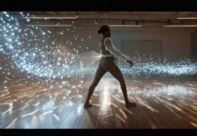 Why Every Modern Dance Studio Needs Smart Software in 2025 modern dance with dancer and digital lights