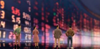 Affiliate Marketing Strategies in the Forex Industry affiliate marketing strategies shown with people in front of a big screen