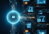 How AI Agent Development is Driving the Next Wave of Business Innovation AI agent development, with blue graphic
