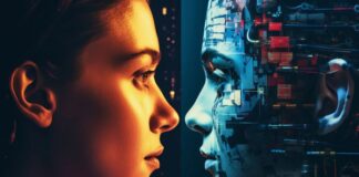 Why Enterprises Must Start Preparing for AI Autonomous Agents Now AI autonomous agents with woman and AI face