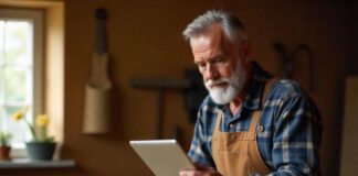 Carving a Digital Path: Growing a Hand Axe Business with Smart Tech man running axe business with digital path