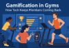Gamification in Gyms: How Tech Keeps Members Coming Back illustration on gamification in gyms